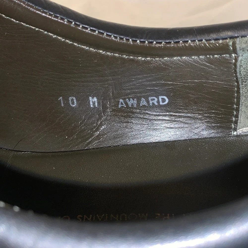 Donald J. Pliner Mens Award Black and Brown Leather Dress Shoes
